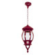 Vienna Large Pendant Light - Burgundy Finish / B22 Vienna Large Pendant Light - Burgundy Finish / B22